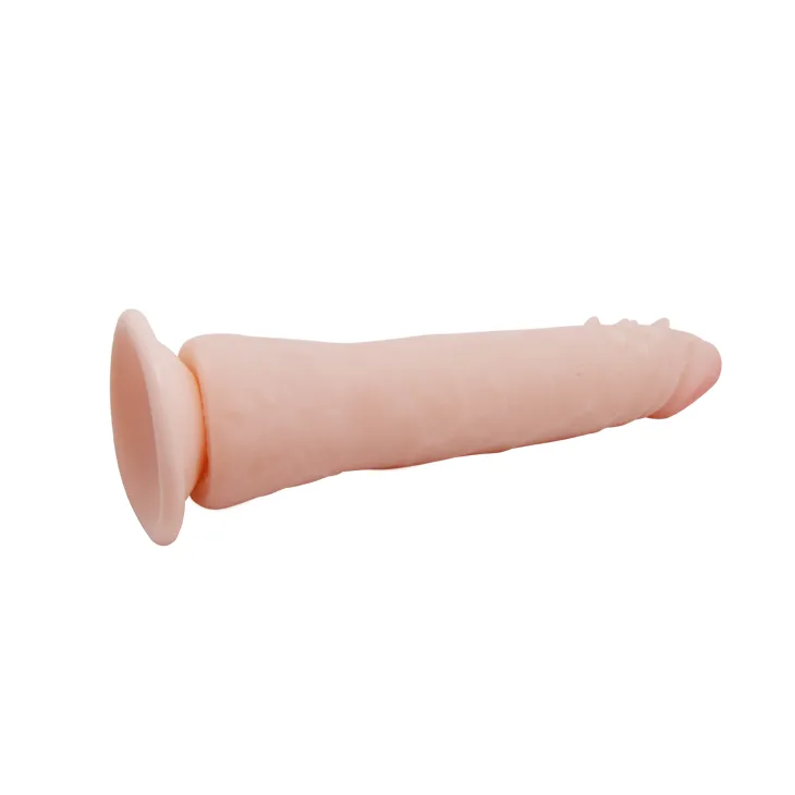 Soft Silicone Textured Female Dildo Flexible Bendable Toy — hình 5