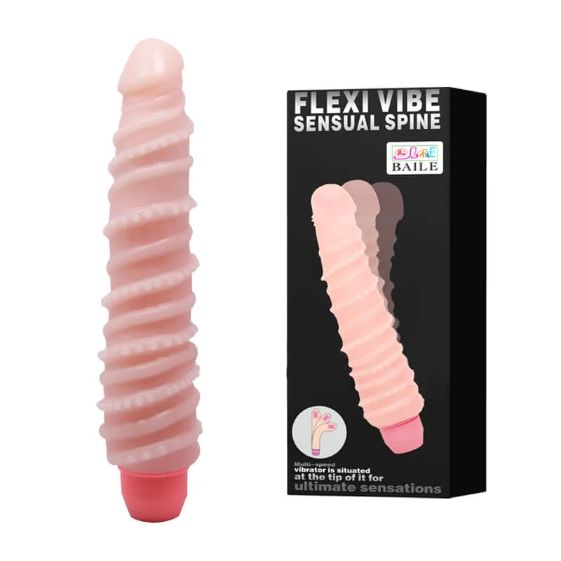 DV01B Silicone G-Spot Vibrating Spiked Female Masturbator — hình 12