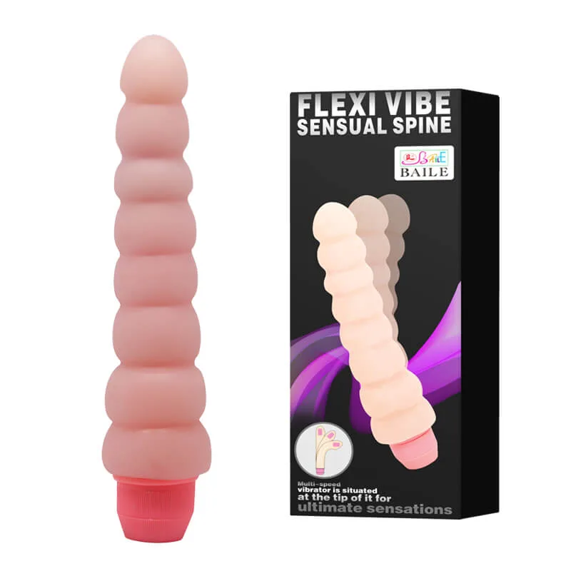 DV01E Soft Vibrating Discreet Dildo G-Spot Stimulation — hình 9