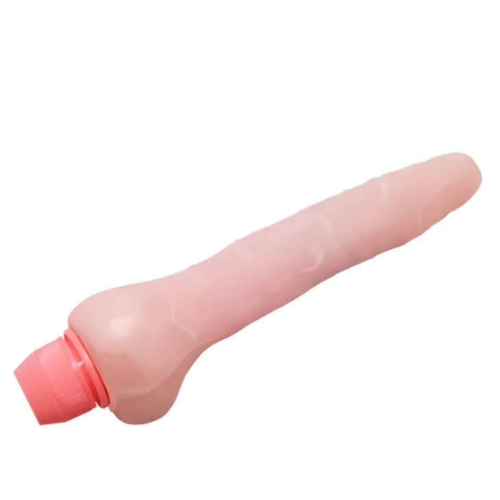 DV01R Small Curved Vibrating Silicone Dildo for Women — hình 6
