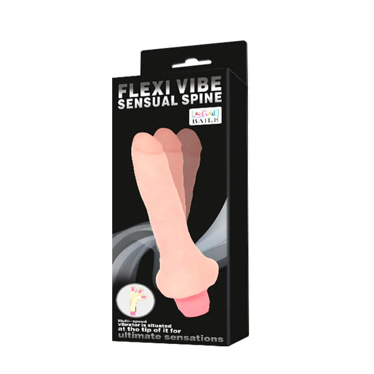 DV01R Small Curved Vibrating Silicone Dildo for Women — Buy now and embrace the luxurious sensations that await!