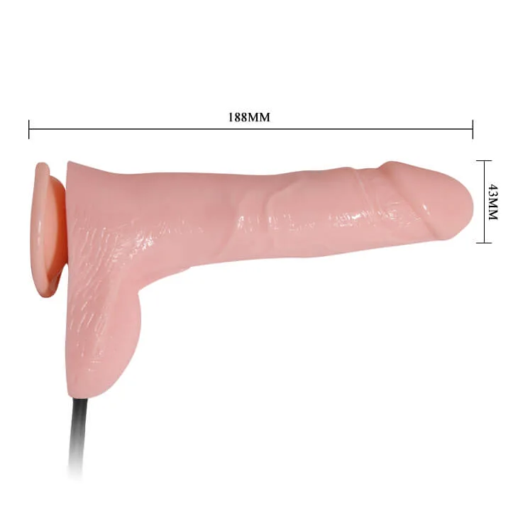 Inflatable Vibrating Dildo for Larger Size Pleasure — How It Works