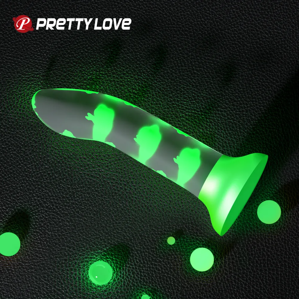 Magical Nightfall Glowing Silicone Dildo Waterproof Unique — Unique Features and Specifications