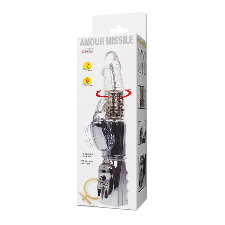 DV06B Premium Silicone Vibrating Dildo Clitoral Stimulator — hình 13