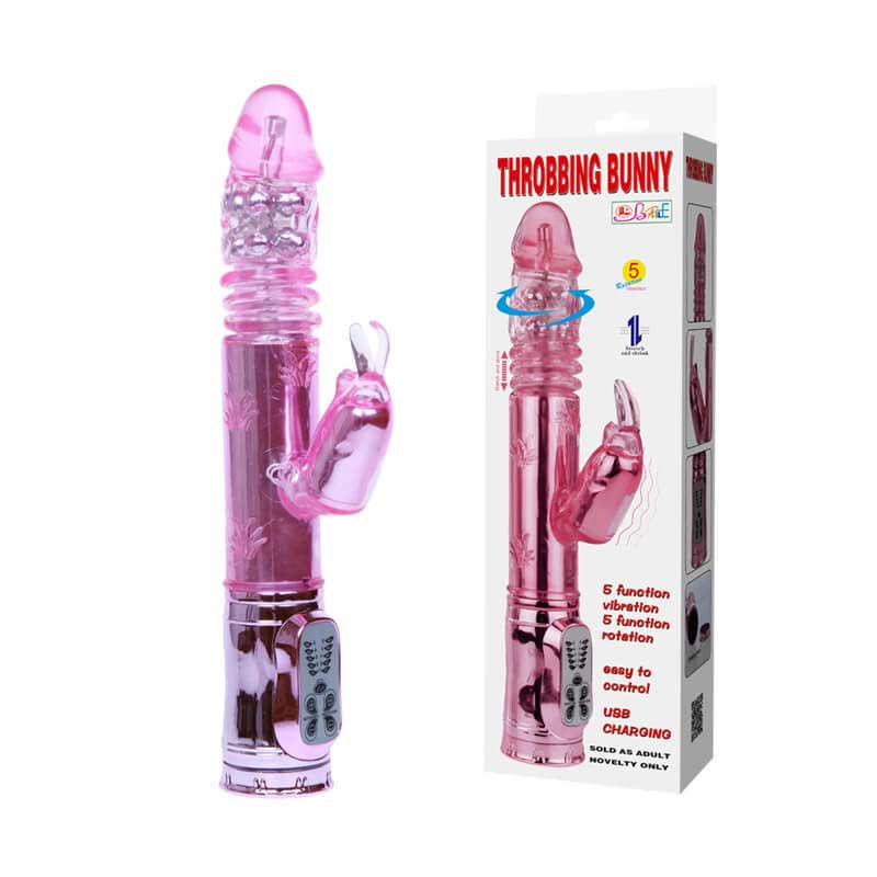DC01 Multi-Speed Automatic Thrusting Woman’s Vibrator TPE — hình 10