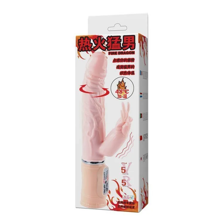 DV13B Female Silicone Dildo with Heat and Spin Function — How to Use for Best Results