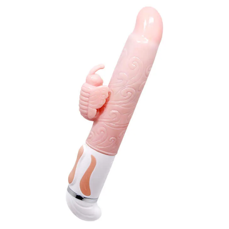 DV13D Soft Heated Vibrating Rotating Female Massager Toy — hình 4