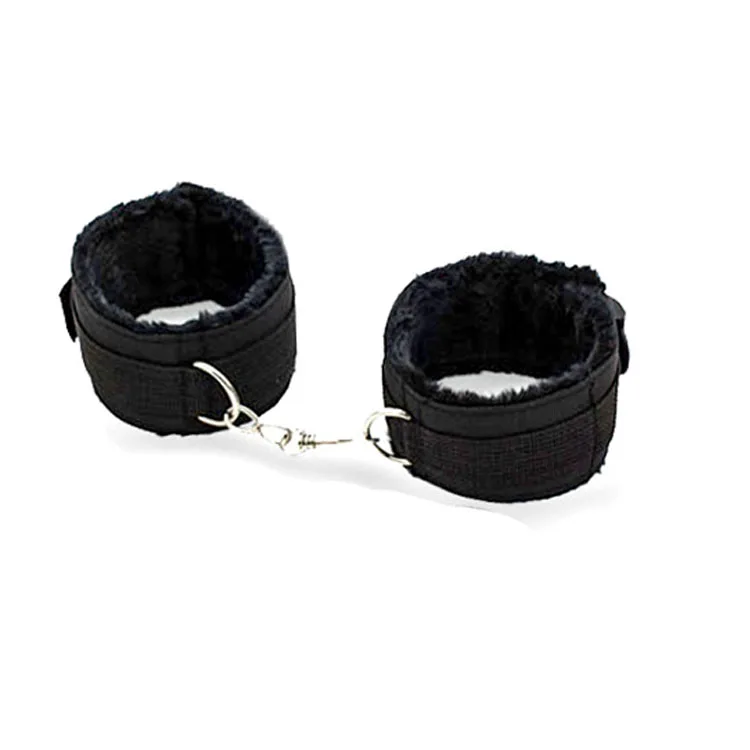 Padded Soft Handcuffs Couples Bondage Sex Toy Beginner — hình 2