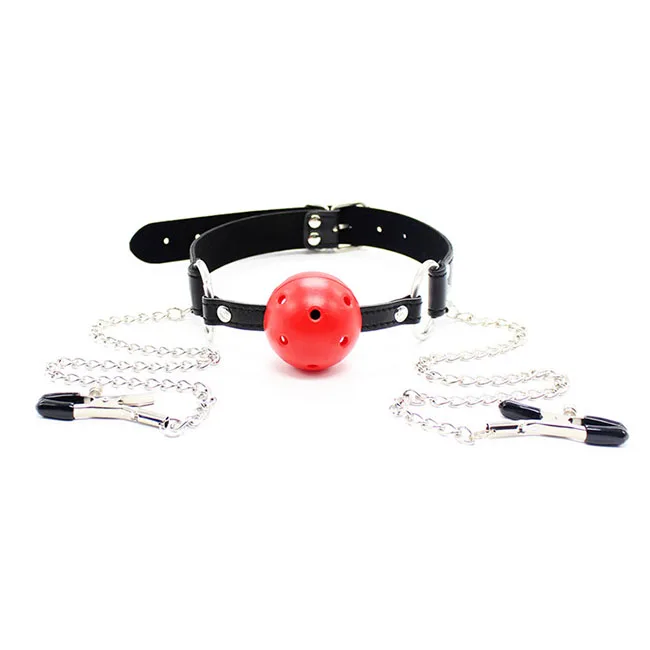 BDSM Jaw Lock & Nipple Clamp Set