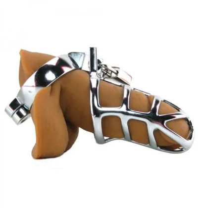 Premium Metal Male Chastity Cage Durable Rust-proof — Exceptional Features of the Premium Alloy Chastity Lock