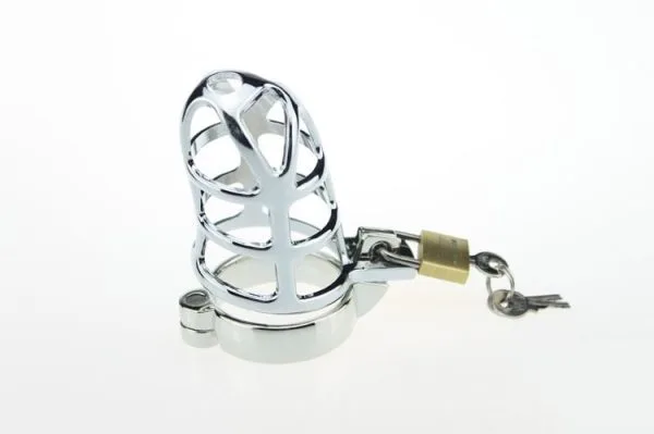 Premium Metal Male Chastity Cage Durable Rust-proof — hình 5