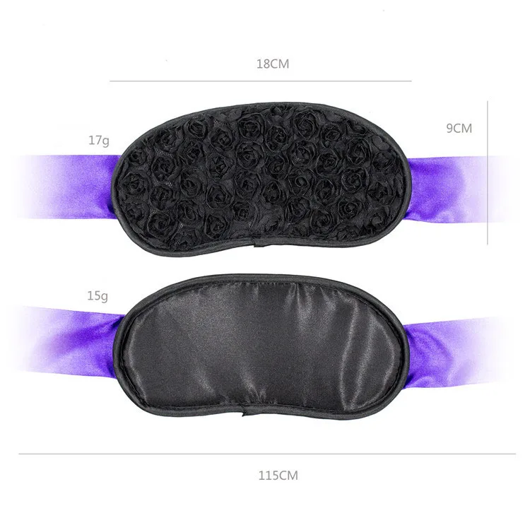 Soft Silk Blindfold for Sensual Bedroom Play — hình 2