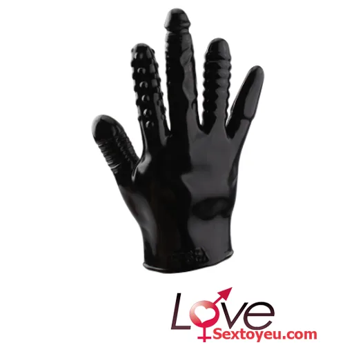 Chisa Blackmont 5-in-1 Textured Silicone Gloves for — hình 4