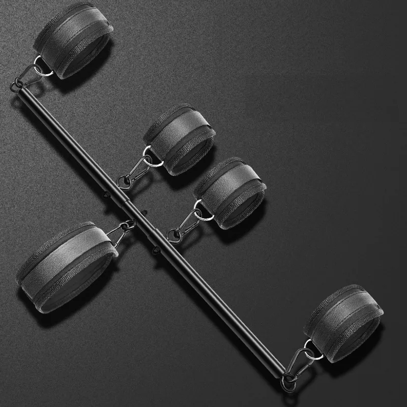 SM Metal Bondage Set Hand & Ankle Restraints 830g — hình 7