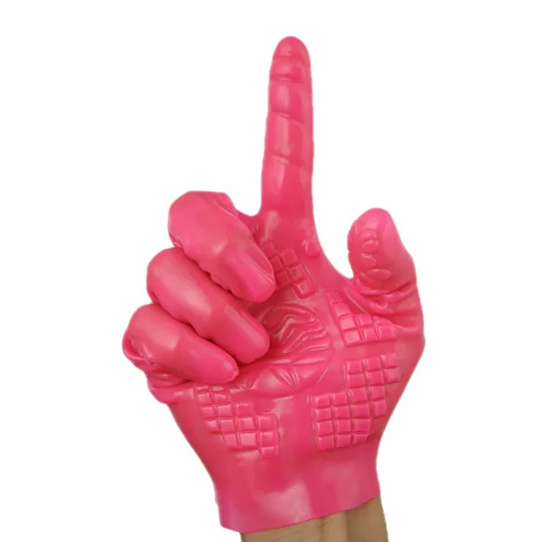 Silicone textured gloves for body and intimate massage — hình 7