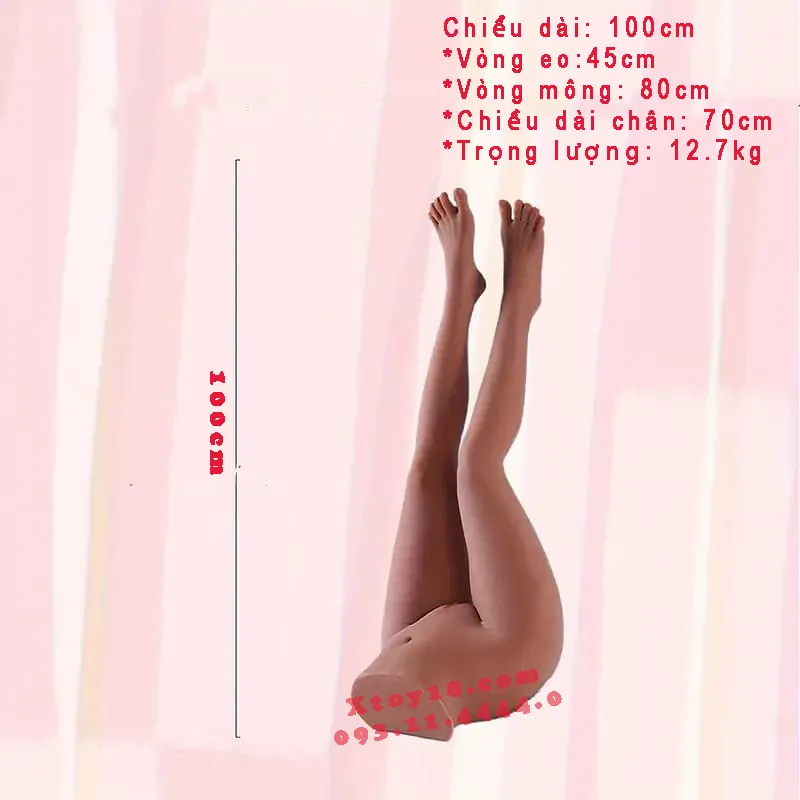 Large L Size Partial Body Vibrating Male Doll — hình 7