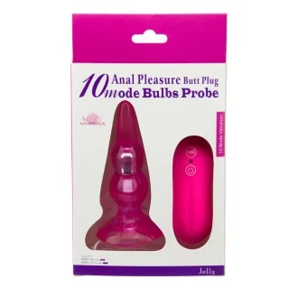 Silicone Anal Stimulator 10 Vibration Modes Safe Medical — hình 4