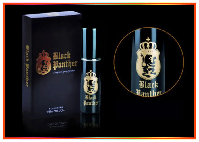 Black Panther Delay Spray Long-Lasting Performance — Powerful and Safe Delay Solution for Men