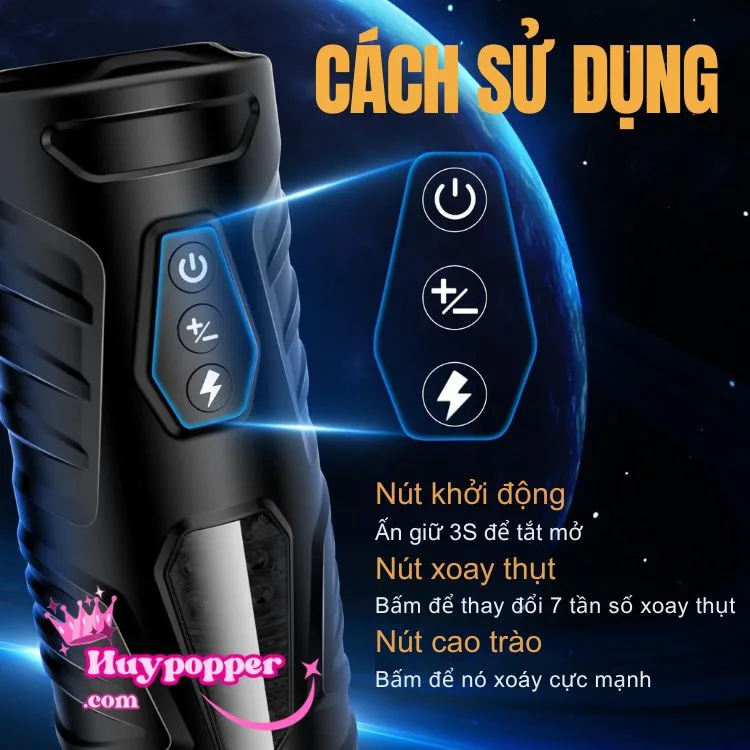 Iphisi Automatic Masturbator 7 Modes Strong Suction Wall — hình 7