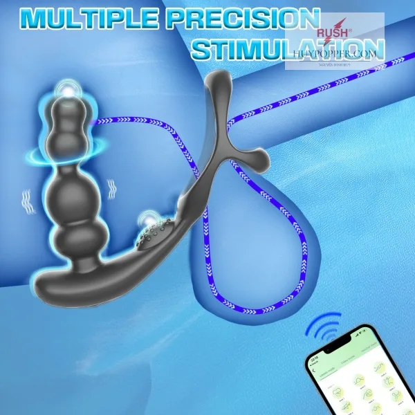 360 Anal Vibrating Egg App-Controlled Strong Rotation — The waterproof design ensures durability and hygiene with