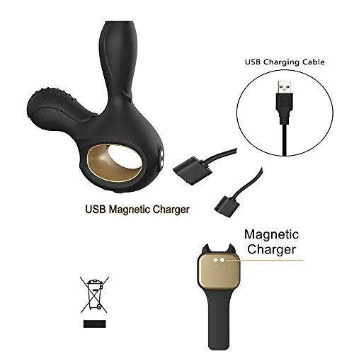 Premium Anal Vibrator Prostate Massage Heated Remote — hình 3