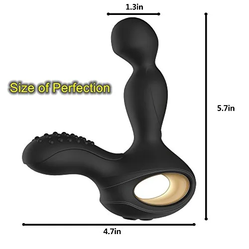 Premium Anal Vibrator Prostate Massage Heated Remote — hình 5