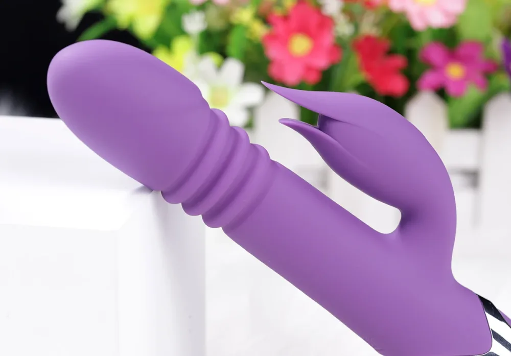 CalExotics Kisser Multi-Function Vibrating Thrusting Dildo — Premium Material and Smooth Touch for Comfortable Use