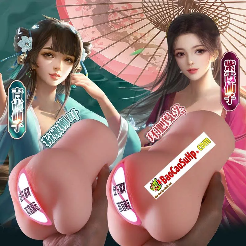 Thanh Ha Twin Soft Squeeze Handheld Realistic Female Vaginas — hình 5