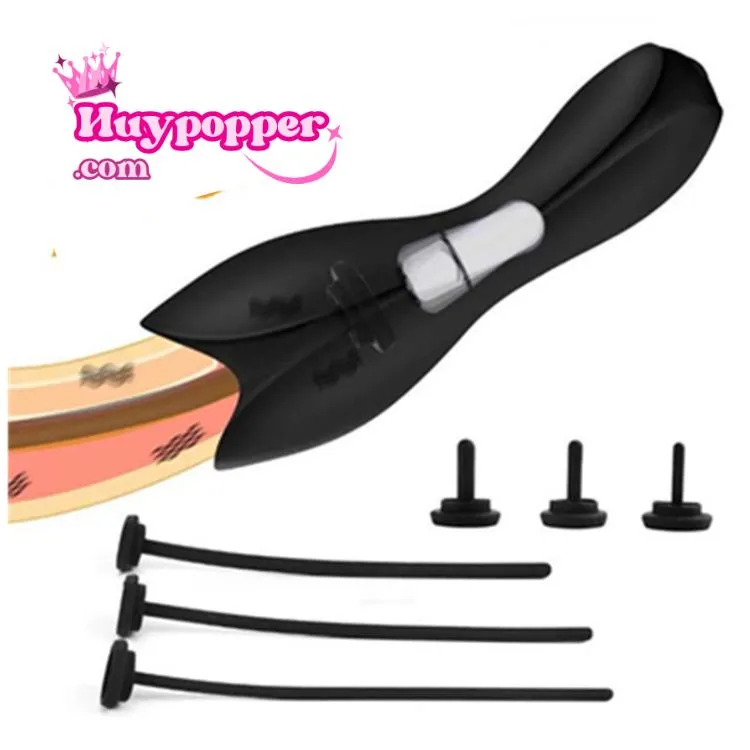 Super Strong Vibrating Urethral Sounding Toy with 6 — hình 2