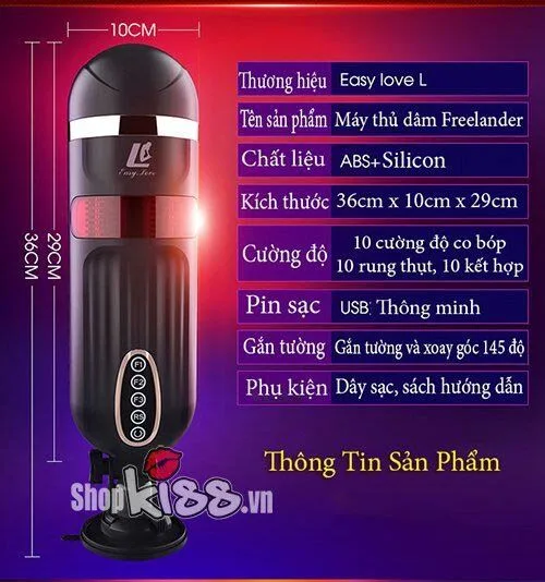 Freelander High-End Male Automatic Masturbator Vibrating — Premium Quality and Safe Materials