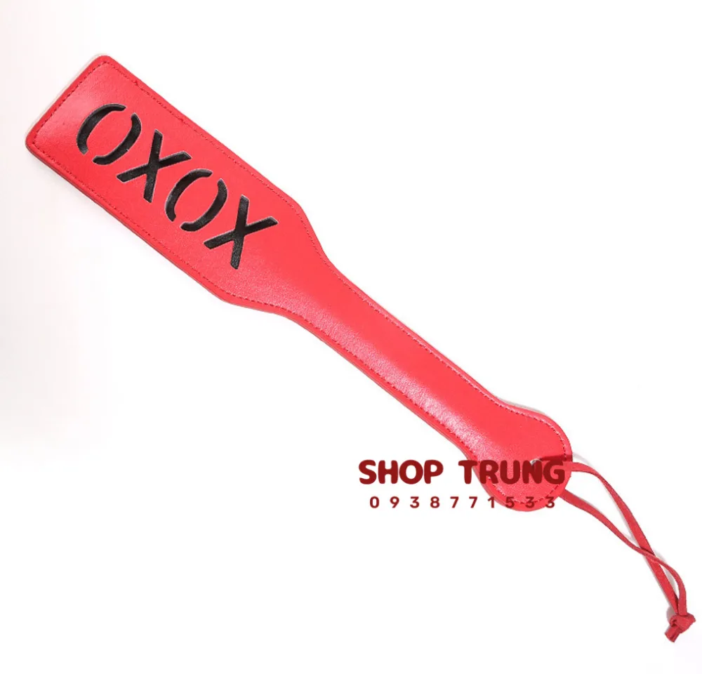 XOXO Butt Paddle PU Leather Safe Adult Toy Pleasure Tool — hình 4