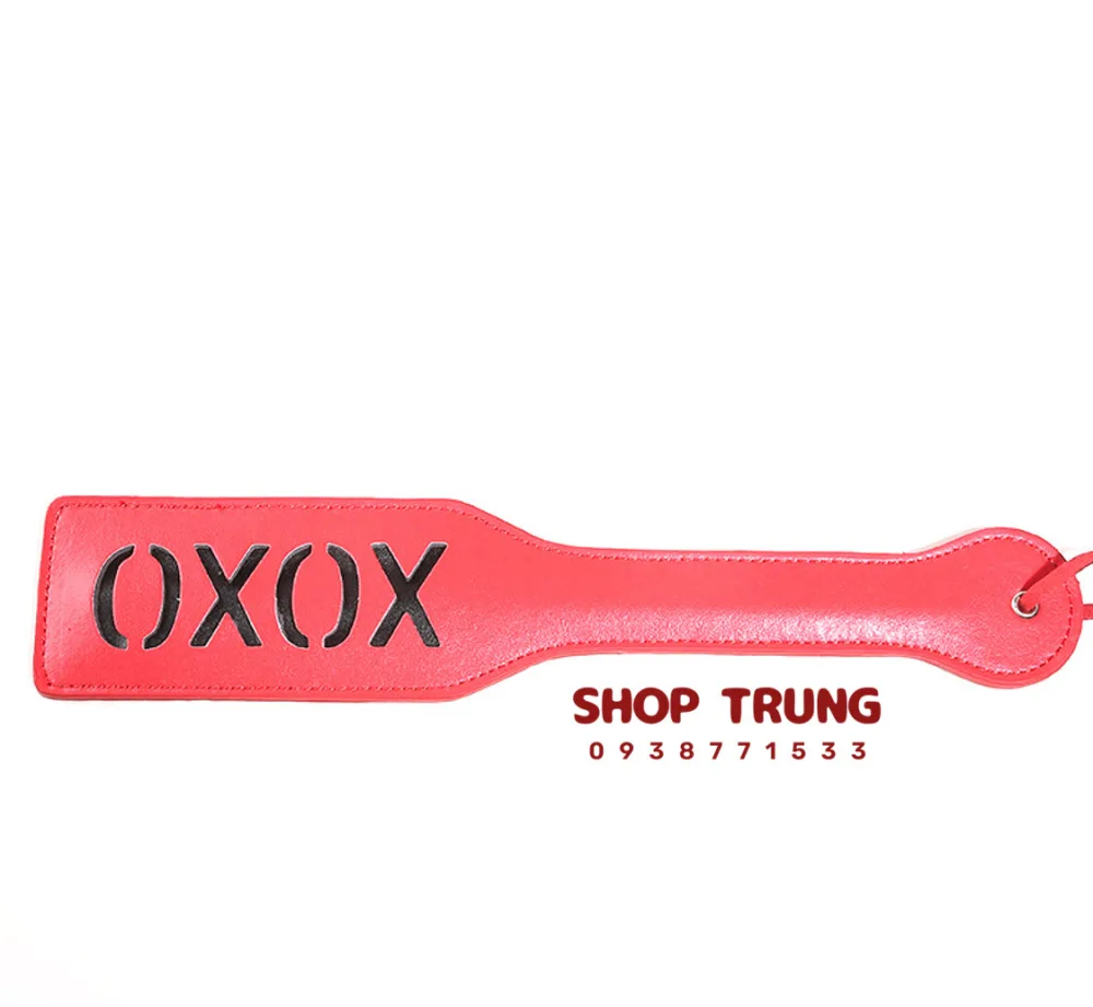 XOXO Butt Paddle PU Leather Safe Adult Toy Pleasure Tool — hình 7