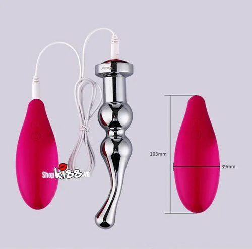 Electric Metal Anal Vibrator for Intense Male Stimulation — Precise Dimensions for Perfect Fit