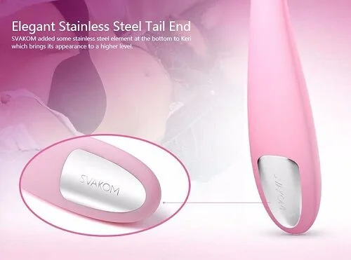 Svakom Keri G-Spot Clitoral Stimulator Premium Silicone — Buy now and experience the ultimate in sensual satisfaction!