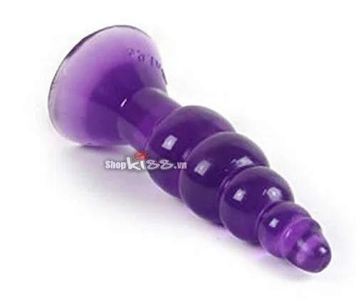 Anal Stimulator Pine Cone Shape Medical Grade Safe Soft — Ideal Size and Convenient Hands-Free Use