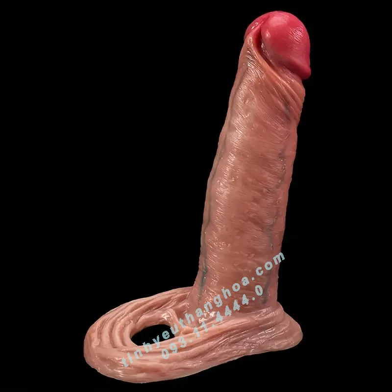 EUREKA Premium Penis Extender Sleeve 16cm Silicone Delay — hình 7