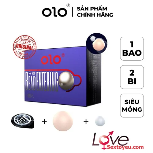 Olo Ultra Thin Pearl Beaded Condom Size Enhancer — Superior Product Features