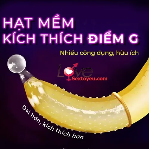Olo Ultra Thin Pearl Beaded Condom Size Enhancer — hình 5