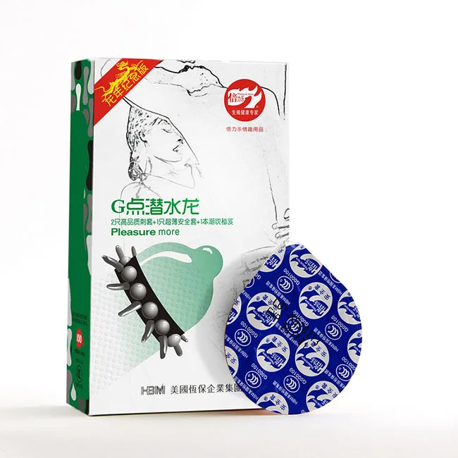 Textured Ribbed Spike Condoms for Intense Pleasure — hình 4