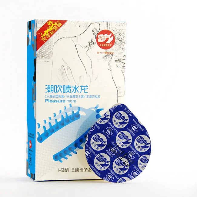 Textured Ribbed Spike Condoms for Intense Pleasure — hình 6