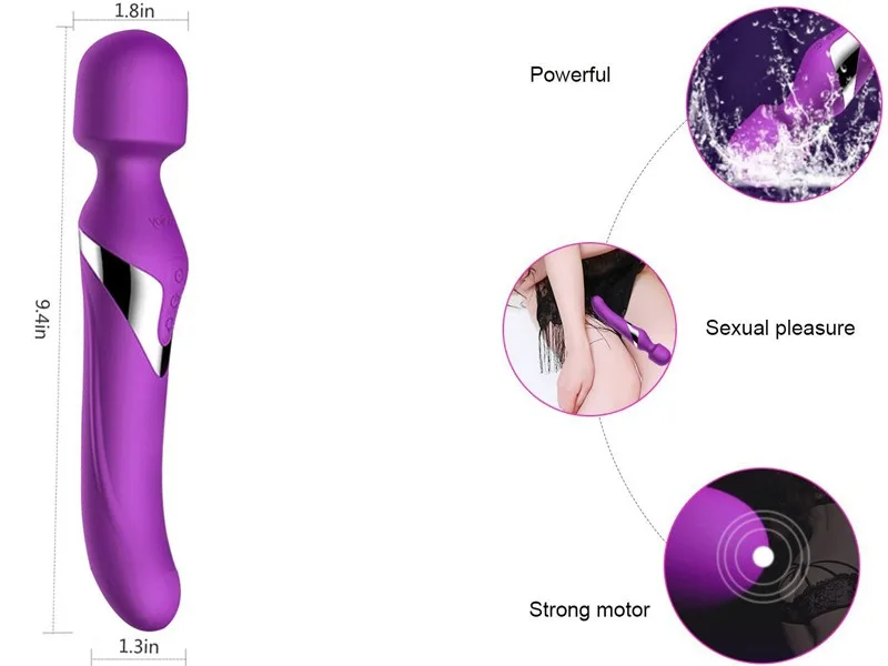 Aphojoy Japan G-Spot Dual Vibrating Rotating Massager — hình 3