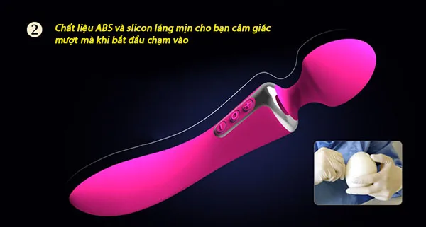 Lenten Japan Dual-End Vibrating G-Spot Massager with — hình 2