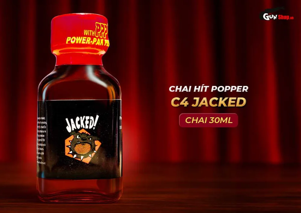 Popper Jacked USA 30ml Instant Intense Party Sex Enhancement Inhaler