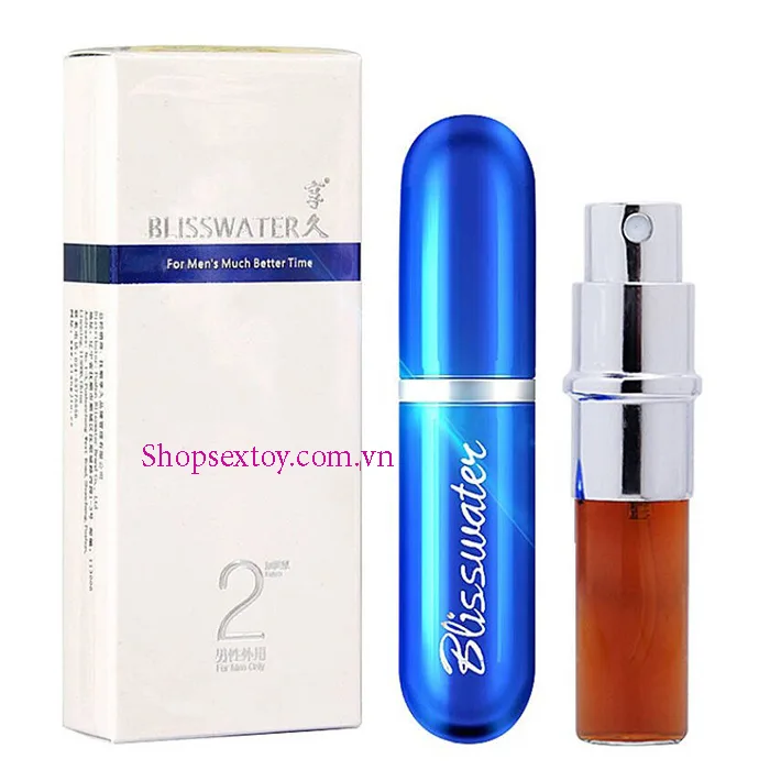 BlissWater Premium Delay Spray Male Prolonging — Made from a blend of pure herbal ingredients, BlissWater