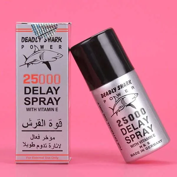Deadly Shark 25000 Delay Spray Extend Performance Enhance — Powerful Performance Boost