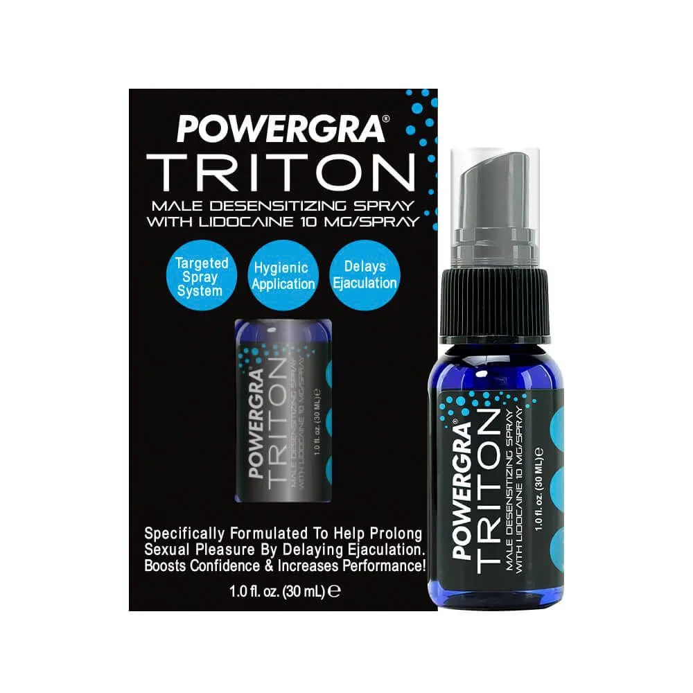Powergra Triton Delay Spray Long Lasting Pleasure 30ml — Key Benefits of Powergra Triton Spray