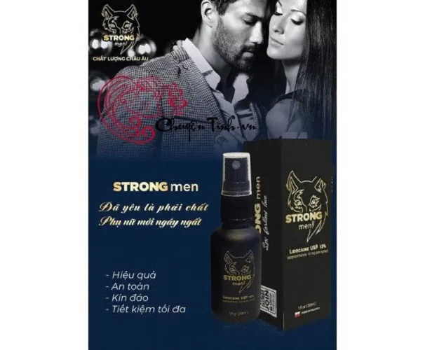 STRONG MEN delay spray with 13% Lidocaine — Why Strong Men Delay Spray Stands Out