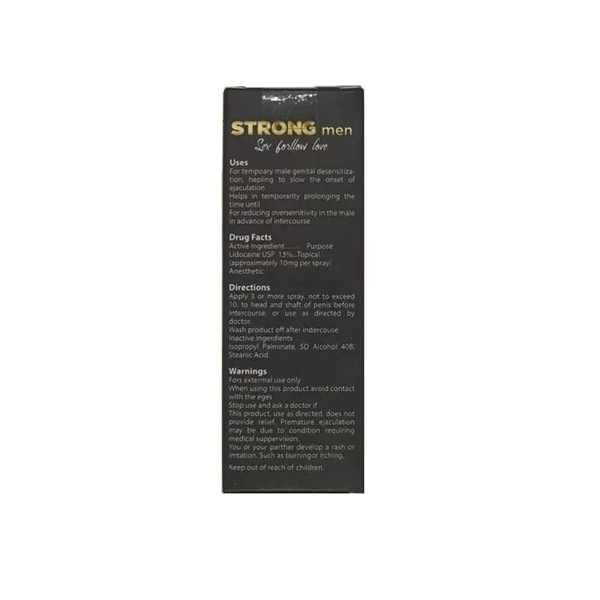 Balan Strong Men Delay Spray Long Lasting 30ml — Why Choose Strong Men Delay Spray?