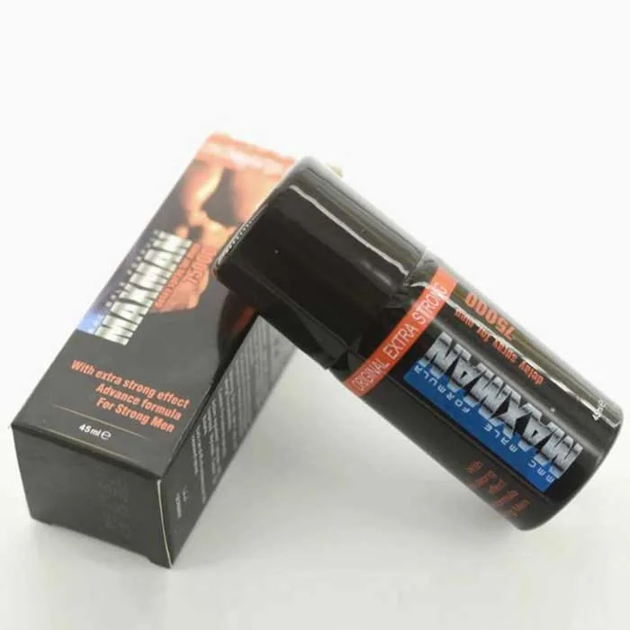 Maxman Delay Spray 45ml Prolong Male Performance US Formula — Key Ingredients That Make a Difference
