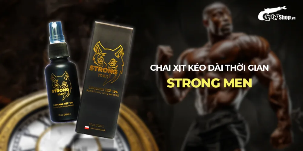 Strong Men Delay Spray 30ml Boost Stamina and Performance — Exceptional Performance & Sophisticated Design